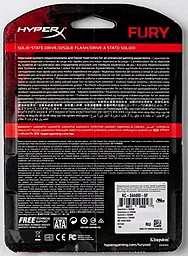 SSD Накопитель HyperX Fury 3D 480 GB (KC-S44480-6F) - миниатюра 6