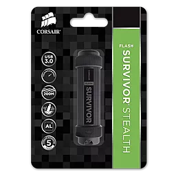 Флешка Corsair 32 GB Survivor Military Style USB 3.0 (CMFSS3B-32GB) - мініатюра 4
