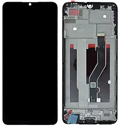 Дисплей ZTE Blade A72 4G с тачскрином и рамкой, Black - фото Дисплей ZTE Blade A72 4G с тачскрином и рамкой, Black