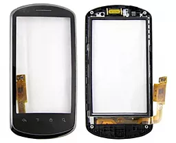 Сенсор (тачскрин) Huawei U8800 Ideos X5 with frame Black - фото Сенсор (тачскрин) Huawei U8800 Ideos X5 with frame Black