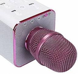 Безпровідний мікрофон для караоке NICHOSI Q7 Pink - мініатюра 4
