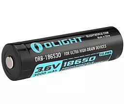 Аккумулятор Olight 18650 HDС (15А) 3000mAh (ORB-186S30) - фото Аккумулятор Olight 18650 HDС (15А) 3000mAh (ORB-186S30)