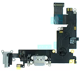 Нижний шлейф Apple iPhone 6 Plus с разъемом зарядки, наушников и микрофоном Original Space Gray