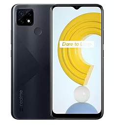 Смартфон Realme C21 3/32GB Cross Black - фото Смартфон Realme C21 3/32GB Cross Black