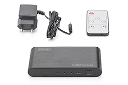 Видео коммутатор Digitus UHD HDMI (3-Port) 4K (DS-45316) - миниатюра 4