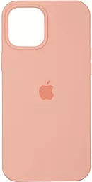 Чохол Silicone Case Full for Apple iPhone 12, iPhone 12 Pro Grapefruit