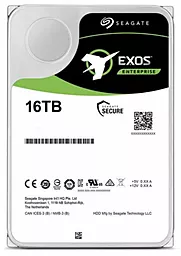 Жесткий диск Seagate Exos X16 HDD 16TB 7200rpm 256MB 3.5" SATA III (ST16000NM001G)