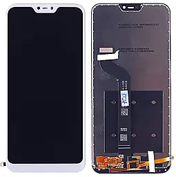 Дисплей Xiaomi Redmi Note 6 Pro с тачскрином, White - фото Дисплей Xiaomi Redmi Note 6 Pro с тачскрином, White