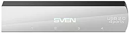USB-A хаб Sven 4xUSB2.0 (HB-891) Silver - мініатюра 3