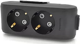 Мережевий фільтр (подовжувач) Panasonic X-tendia 2 розетки 16А чорний (WLTB04202BL-UA) - фото Мережевий фільтр (подовжувач) Panasonic X-tendia 2 розетки 16А чорний (WLTB04202BL-UA)