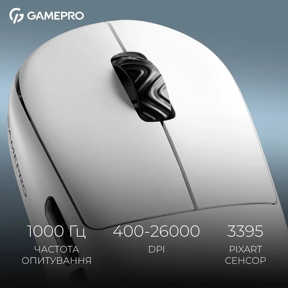 Компьютерная мышка GamePro Asgard Loki (GM022W) White - фото 11
