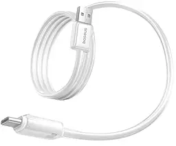 Кабель Baseus Crystal USB-A - Type-C 100w 5a 2м cable Moon White (E04279) - фото Кабель Baseus Crystal USB-A - Type-C 100w 5a 2м cable Moon White (E04279)
