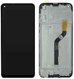 Дисплей Tecno Camon 15, Camon 15 Air с тачскрином и рамкой, Black