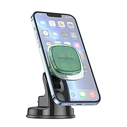 Держатель магнитный Borofone BH83 Clear magnetic Зелёный