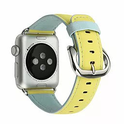 Ремешок для часов Baseus Colorful watchband For Apple watch 42mm/44mm/45mm/49mm Yellow-blue (00-00016391) - миниатюра 6
