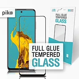 Защитное стекло Piko Full Glue для Xiaomi Redmi Note 10 5G Black (1283126513183	)