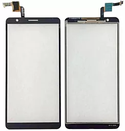 Сенсор (тачскрин) ZTE Blade L210 Black - фото Сенсор (тачскрин) ZTE Blade L210 Black