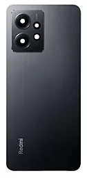 Задняя крышка корпуса Xiaomi Redmi Note 12 4G со стеклом камеры Original Onyx Gray