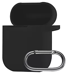 Силиконовый чехол 1.2 мм для AirPods 1/2 /Hoco ES39, EW25, EW02 Plus, EW74 Black - фото Силиконовый чехол 1.2 мм для AirPods 1/2 /Hoco ES39, EW25, EW02 Plus, EW74 Black