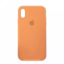 {"ru": "Чехол", "uk": "Чохол"} Silicone Case Full для Apple iPhone XS Max Papaya