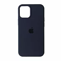 Чехол Silicone Case Full для Apple iPhone 15 Midnight Blue