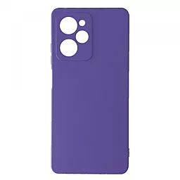 Чехол Silicone Case Camera (no logo) для Xiaomi Poco X5 Pro 5G Lilac