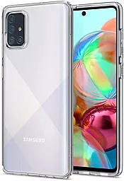Чехол Spigen для Samsung A715 Galaxy A71 - Liquid Crystal, Crystal Clear (ACS00566)