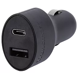 Автомобільний зарядний пристрій з швидкою зарядкою Tronsmart 33W USB Type-C Quick Car Charger 3.0 Black