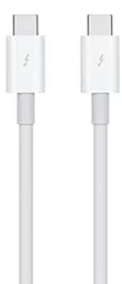 Відеокабель Apple USB Type-C Thunderbolt 3 Cable 0.8м White (MQ4H2ZM/A)
