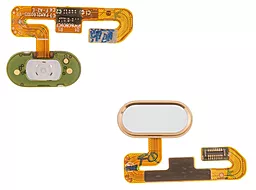 Шлейф Meizu M3E з кнопкою Home 16 pin Gold