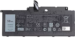 Акумулятор для ноутбука Dell Inspiron 17 7737 F7HVR / 14.8V 3920mAh / NB440764 PowerPlant