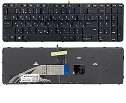 Клавиатура для ноутбука HP ProBook 650 G2 655 G2 650 G3 655 G3 с подсветкой  Black