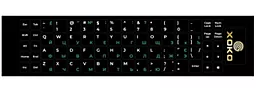Наклейка на клавіатуру XoKo 68 keys UA/rus green, Latin white (XK-KB-STCK-MD) - фото Наклейка на клавіатуру XoKo 68 keys UA/rus green, Latin white (XK-KB-STCK-MD)