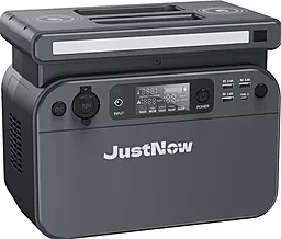 Зарядная станция JustNow GT500 / 518Wh 500W / Black - фото Зарядная станция JustNow GT500 / 518Wh 500W / Black
