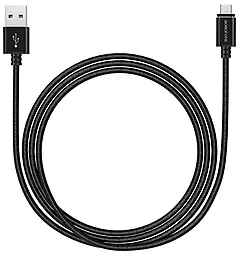 Кабель Borofone BU1 Magnet USB-A - micro USB 12w 2.4a 1м cable Black - мініатюра 5 Кабель Borofone BU1 Magnet USB-A - micro USB 12w 2.4a 1м cable Black - мініатюра 5