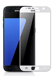 Защитное стекло Auzer Silk Print 3D Samsung G930 Galaxy S7 White (AG-SS7SPW) - миниатюра 3