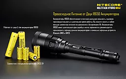 Фонарик аккумуляторный Nitecore MH41 (Cree XHP50, комплект) (2x18650, 4xCR123, 4xRCR123) - миниатюра 12 Фонарик аккумуляторный Nitecore MH41 (Cree XHP50, комплект) (2x18650, 4xCR123, 4xRCR123) - миниатюра 12