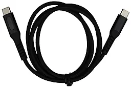Кабель USB PD Monoko UC423 USB Type-C - Type-C 60w 3a 1м PD cable black - фото Кабель USB PD Monoko UC423 USB Type-C - Type-C 60w 3a 1м PD cable black