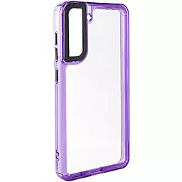 Чохол Epik Colorside для Samsung Galaxy S21 FE Purple