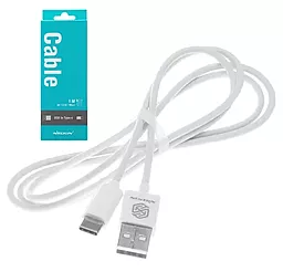 Кабель Nillkin USB-A - Type-C 10.5w 1м cable White - фото Кабель Nillkin USB-A - Type-C 10.5w 1м cable White