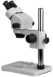 Микроскоп AmScope бинокулярный SM-1BSL-V331 c плавной регулировкой кратности до 45X - миниатюра 2