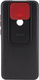 Чохол Epik Camshield mate Xiaomi Redmi 10X, Redmi Note 9 Black/Red