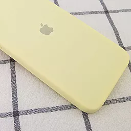 Чохол Silicone Case Square Full Camera для Apple iPhone 11 Pro Mellow Yellow - мініатюра 2