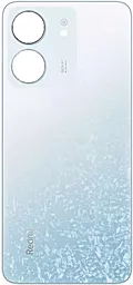 Задняя крышка корпуса Xiaomi Redmi 13C со стеклом камеры Glacier White - фото Задняя крышка корпуса Xiaomi Redmi 13C со стеклом камеры Glacier White