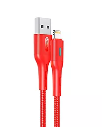 Кабель Usams US-SJ424 USB-A - Lightning 12w 2.4a 1.2м cable Red - фото Кабель Usams US-SJ424 USB-A - Lightning 12w 2.4a 1.2м cable Red