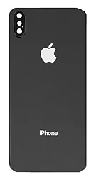 Задня кришка корпусу Apple iPhone XS зі склом камери Space Gray - фото Задня кришка корпусу Apple iPhone XS зі склом камери Space Gray