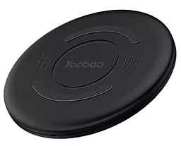 Бездротовий (індукційний) зарядний пристрій швидкої QI зарядки Yoobao Wireless Fast Charging D1 Black