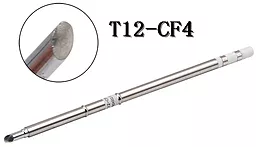 Паяльне жало з одностороннім зрізом HAKKO T12-CF4 - фото Паяльне жало з одностороннім зрізом HAKKO T12-CF4