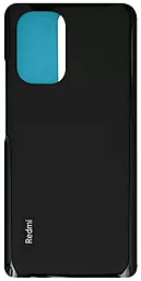 Задняя крышка корпуса Xiaomi Poco F3 с логотипом "Redmi" Black - фото Задняя крышка корпуса Xiaomi Poco F3 с логотипом "Redmi" Black