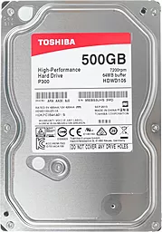 Жесткий диск Toshiba Toshiba P300 500GB (HDWD105EZSTA) - фото Жесткий диск Toshiba Toshiba P300 500GB (HDWD105EZSTA)